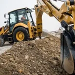 Ekskavatorinis krautuvas CAT 428F2 nuotrauka