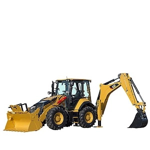 Ekskavatorinis krautuvas CAT 434F2 nuoma Vilniuje