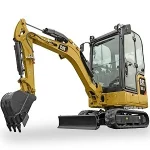 Mini ekskavatorius CAT 301.6 nuotrauka