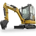 Mini ekskavatorius CAT 301.6 nuotrauka
