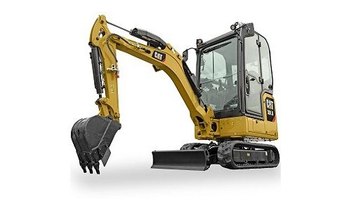Mini ekskavatorius CAT 301.6 nuoma Vilniuje