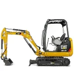 Mini ekskavatorius CAT 301.7D nuotrauka