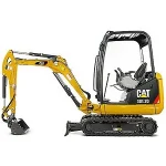 Mini ekskavatorius CAT 301.7D nuotrauka
