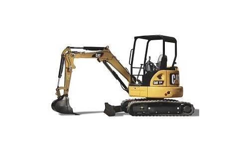 Mini ekskavatorius CAT 303ECR nuoma Vilniuje
