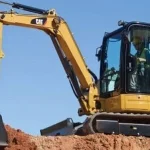 Mini ekskavatorius CAT 305 nuotrauka