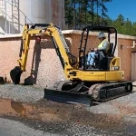 Mini ekskavatorius CAT 305 nuotrauka