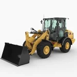 Ratinis krautuvas CAT 906 nuotrauka