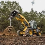 Ratinis krautuvas CAT 906 nuotrauka