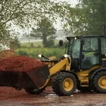 Ratinis krautuvas CAT 908M nuotrauka