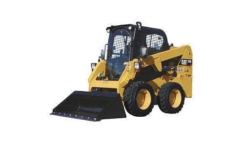 Ratinis mini krautuvas CAT 226D nuoma Vilniuje