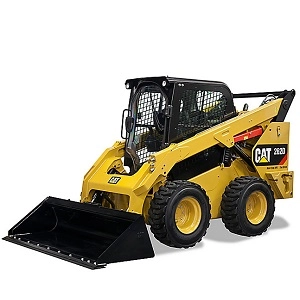 Ratinis mini krautuvas CAT 262D nuoma Vilniuje