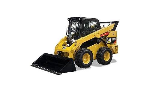 Ratinis mini krautuvas CAT 262D nuoma Vilniuje