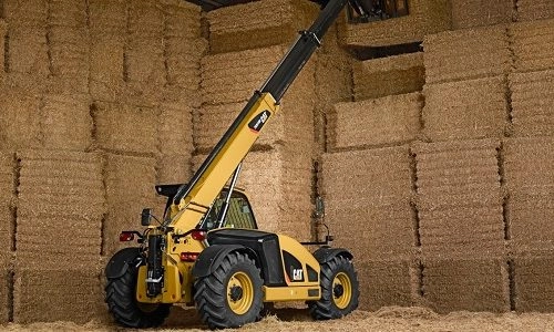 Teleskopinis krautuvas CAT TH3510D nuoma Vilniuje