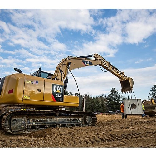 Vikšrinis ekskavatorius CAT 313F GC nuoma Vilniuje
