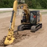 Vikšrinis ekskavatorius CAT 316 – 317 nuotrauka