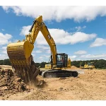 Vikšrinis ekskavatorius CAT 320 nuotrauka