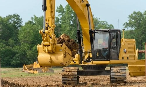 Vikšrinis ekskavatorius CAT 330FL nuoma Vilniuje