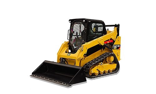 Vikšrinis mini krautuvas CAT 259D nuoma Vilniuje