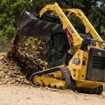 Vikšrinis mini krautuvas CAT 259D nuotrauka
